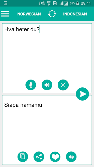 Norwegian Indonesian Translator Screenshot 0