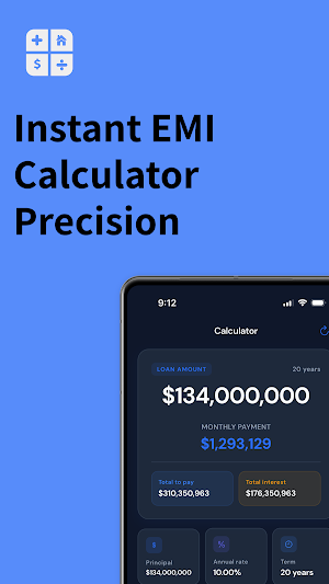 Loan Calculator - EMI Planner Screenshot 0