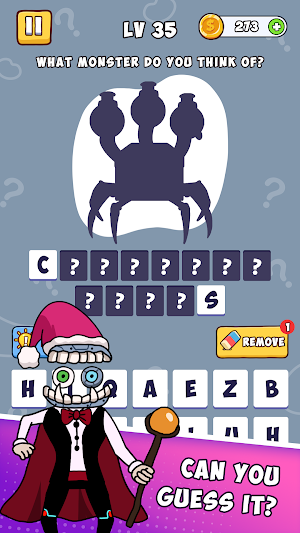 Guess The Monster: Word Guess Screenshot 2