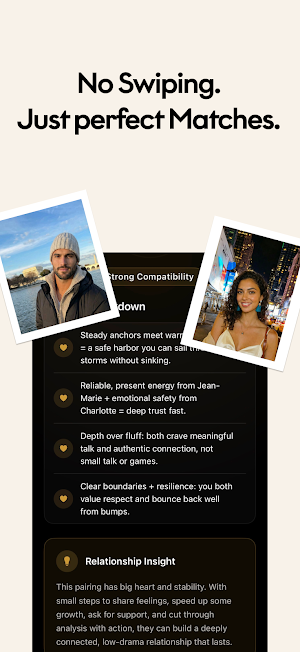 One - Serious Dating Matches. Screenshot 2