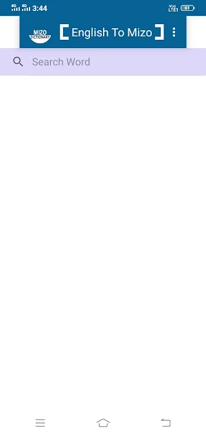 English To Mizo Dictionary Screenshot 0