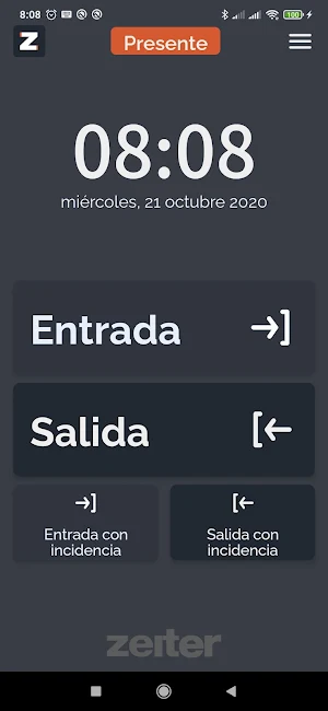 ZeiterApp4 Screenshot 0
