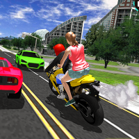 Motorcycle Taxi Simulator Games: 3d Bike Driving