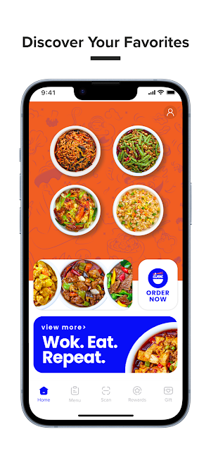 iWok - Real Food. Real Fast. Screenshot 1