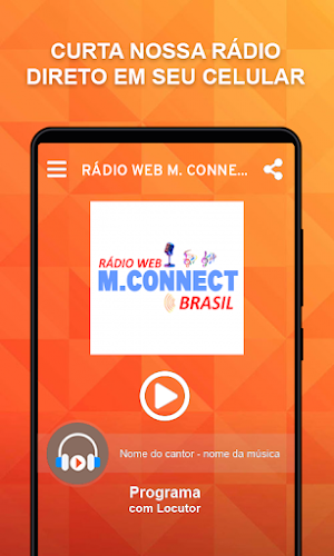 RÁDIO WEB M. CONNECT BRASIL Screenshot 1