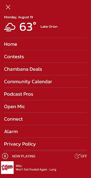 Extra 96.9 Screenshot 1