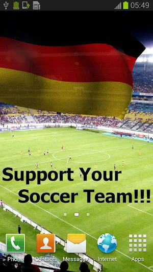 Germany Flag Live Wallpaper Screenshot 0