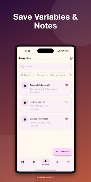 FormulaVault: Color Notes Screenshot 3