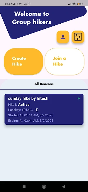 Beacon Mobile Screenshot 2