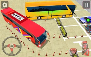 City Bus Simulations: Bus Parking Game 2021 Screenshot 0