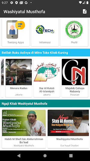 Washiyatul Musthofa - Abdul Wahab Sya`roni Screenshot 1