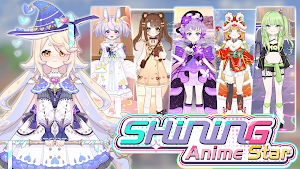 Shining Anime Star: dress up Screenshot 0