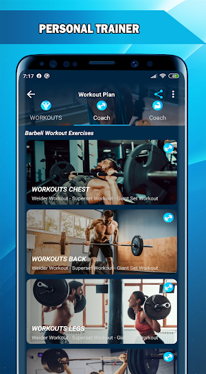 Barbell Workout : Routines By Gym Fitness Screenshot 3