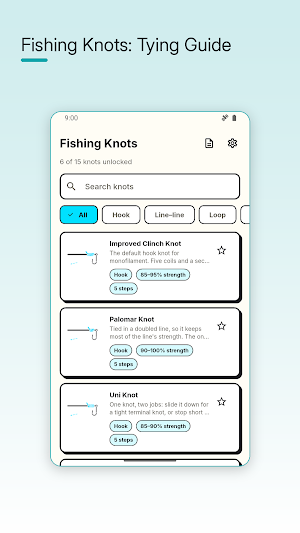 Fishing Knots: Tying Guide Screenshot 0