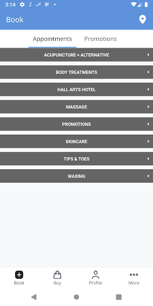 Hiatus Spa + Retreat Screenshot 2