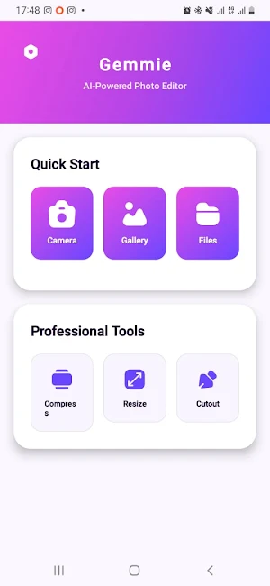 Gemmie: AI Beauty Editor Screenshot 0