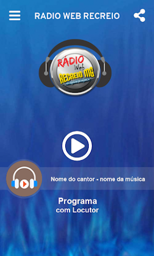 Radio Web Recreio Screenshot 0