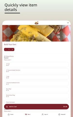 Chief's Steak Shop Screenshot 2