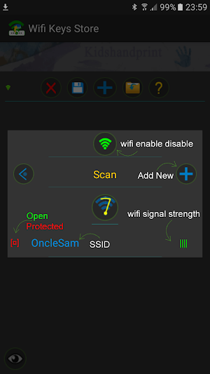 Wifi Keys Store Screenshot 1