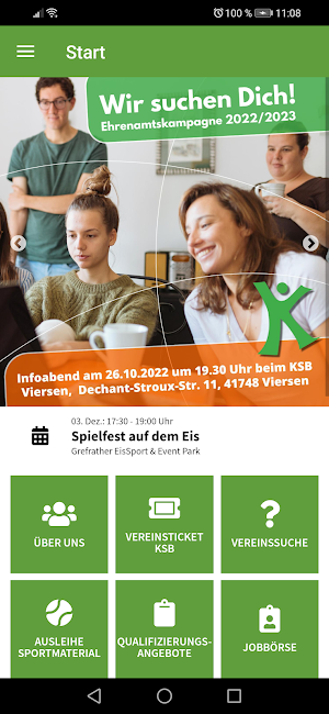 KreisSportBund Viersen e.V. Screenshot 1