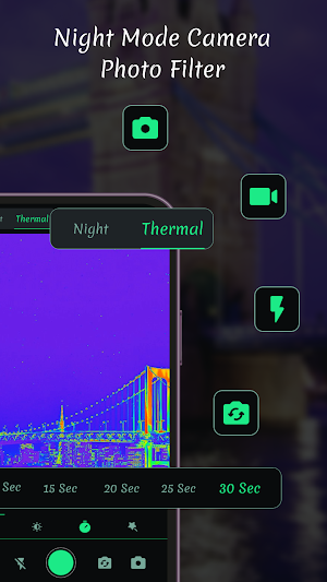 Night Mode Camera Photo Filter Screenshot 3