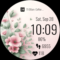 Flora Digital Watch Face
