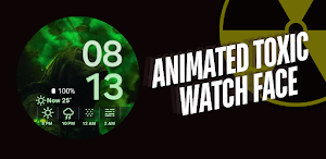 Animated Toxic 911 Watch face Screenshot 0