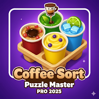 Coffee Sort Puzzle Master