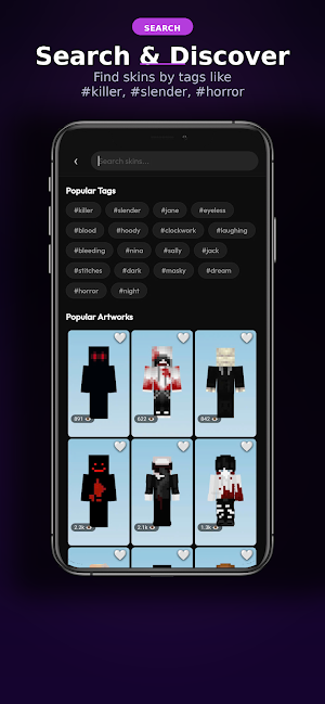 Creepy Skins For Minecraft Screenshot 1