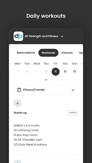 DP Strength and Fitness Screenshot 3