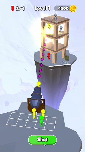 MERGE HUMAN CANNON Screenshot 2