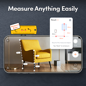 Camera AR Ruler Measuring Tape Screenshot 1