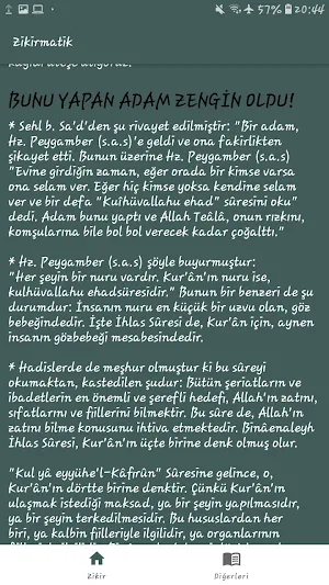 zikirmatik Screenshot 2