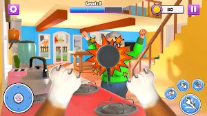 Puppy Chaos: Granny Prank Screenshot 1
