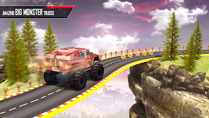 Monster Truck Game: Impossible Car Stunts 3D Screenshot 3
