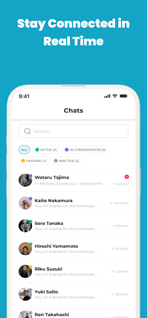 Nomadas Chat Screenshot 1