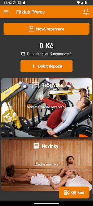 Fitklub Přerov Screenshot 0