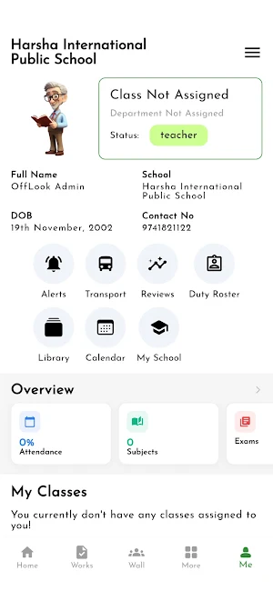 Harsha International School Screenshot 2
