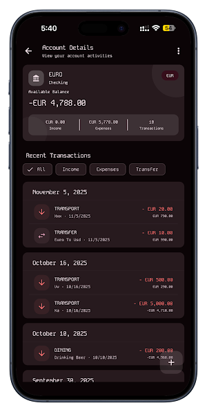Flow Diary - Expense Tracker Screenshot 3