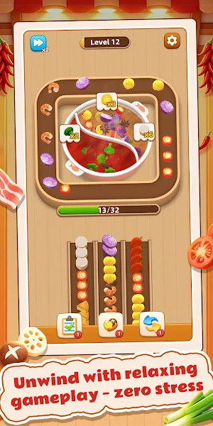 Hotpot Order Puzzle Screenshot 1