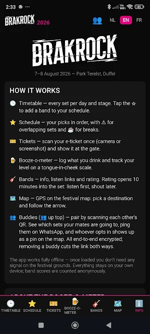 Brakrock Festival App Screenshot 1