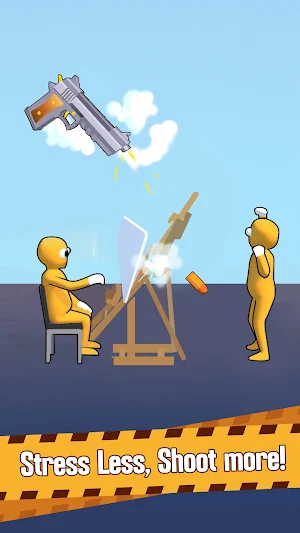 Ragdoll Shooter, Gun Simulator Screenshot 3
