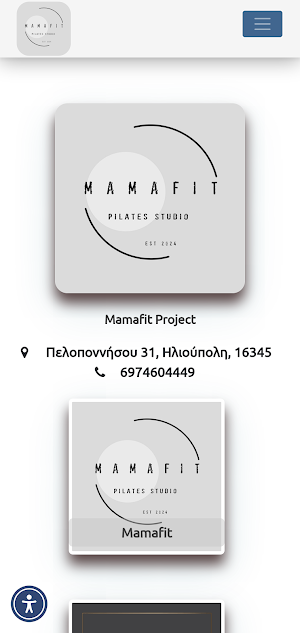 Mamafit Project Screenshot 0