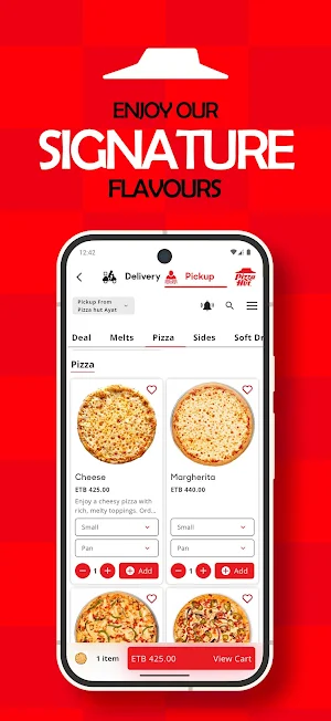 Pizza Hut Ethiopia Screenshot 1