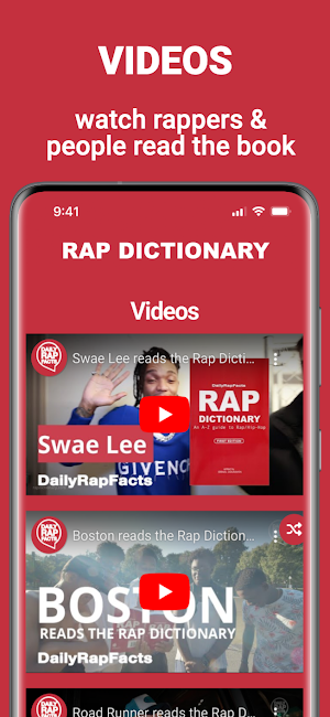Rap Dictionary+ (Premium) Screenshot 3