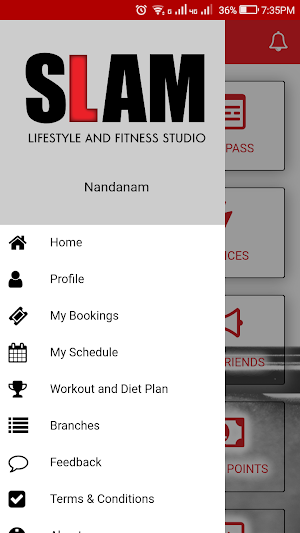 Slam Fitness Screenshot 2