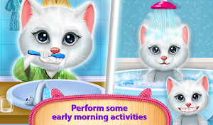 Cute Kitty's Bedtime Activities : Kitty Daycare Screenshot 0