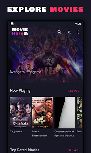 MovieHere - Discover Movies & more Screenshot 0