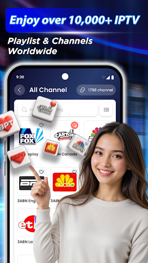 IPTV Player - Smart Live TV Screenshot 1