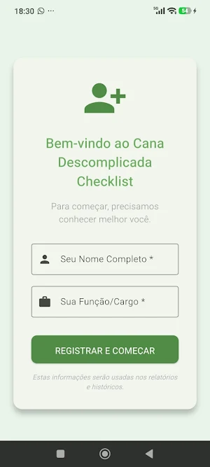 Cana Descomplicada Checklist Screenshot 0